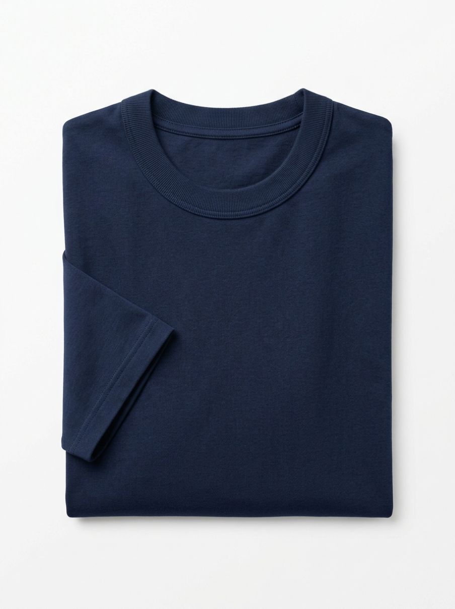 Heavyweight Pima Crewneck Tee