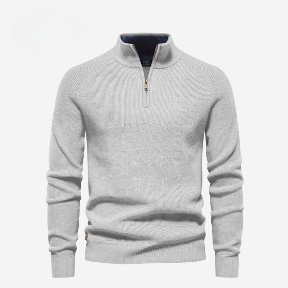 Half Quarter-Zip Knit Sweater