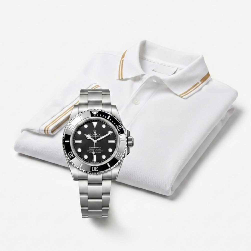 Classic Polo & Submariner Watch Set