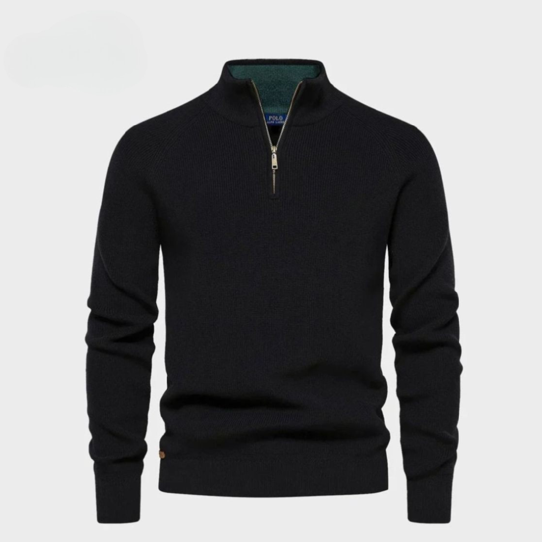 Half Quarter-Zip Knit Sweater