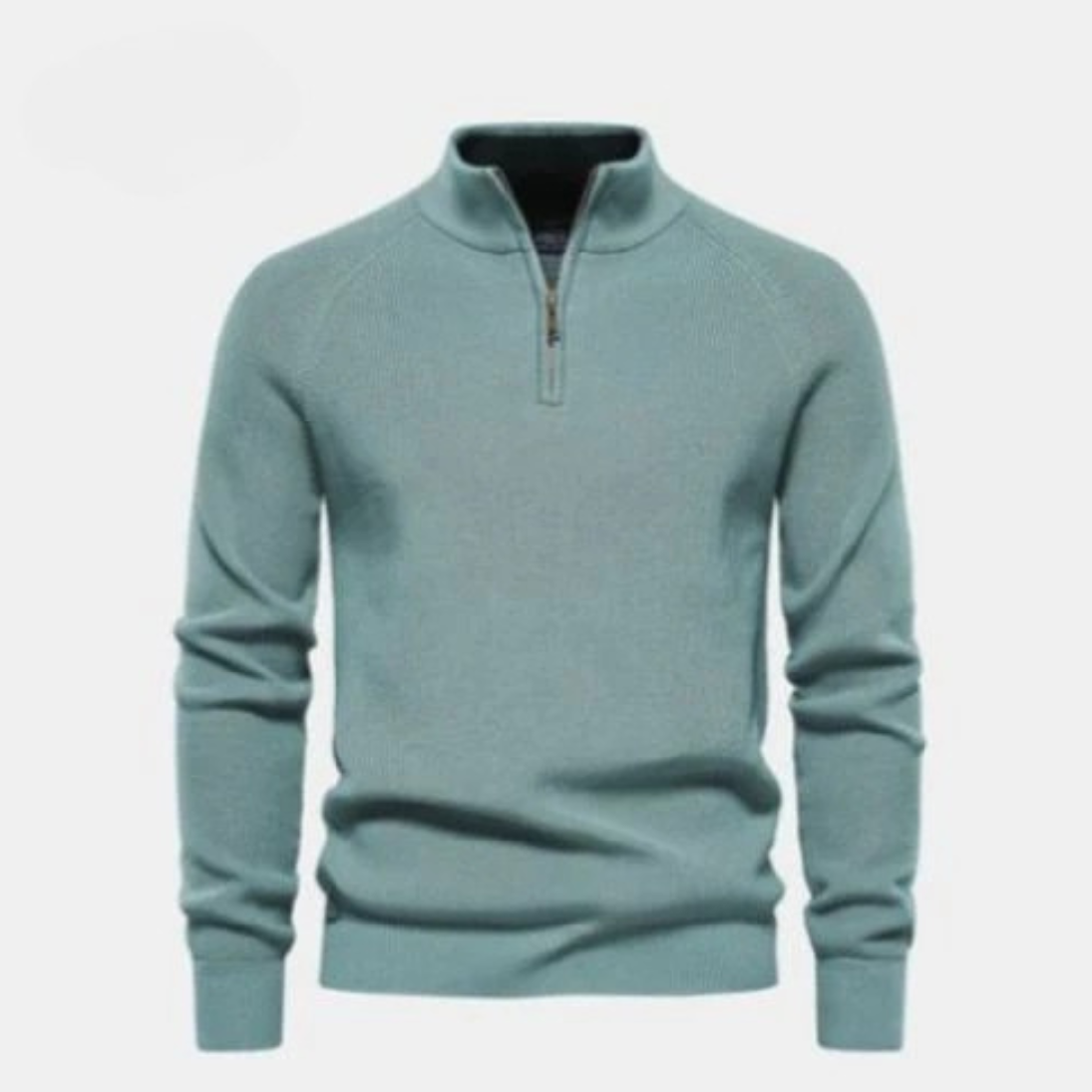 Half Quarter-Zip Knit Sweater
