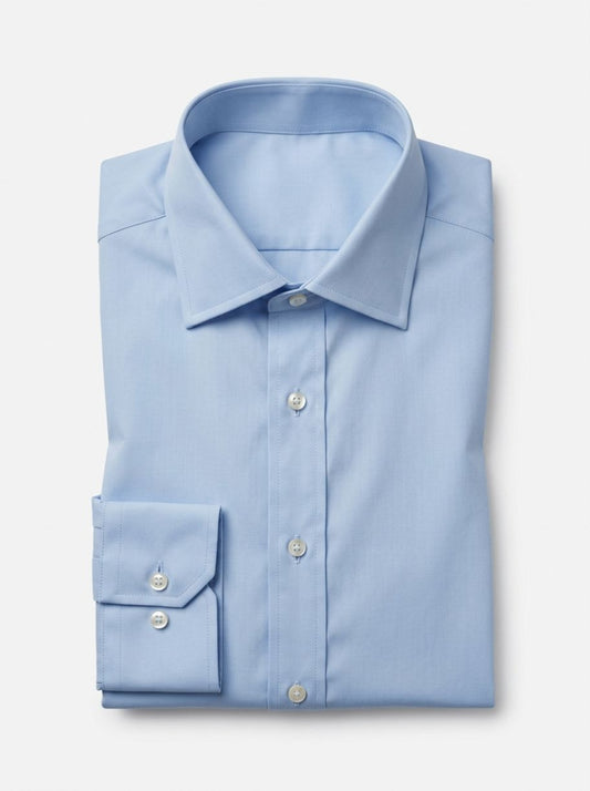 Two-Ply Egyptian Cotton Poplin Shirt