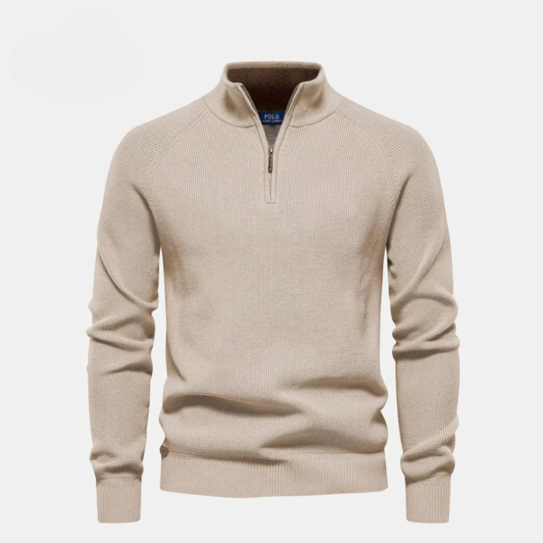 Half Quarter-Zip Knit Sweater