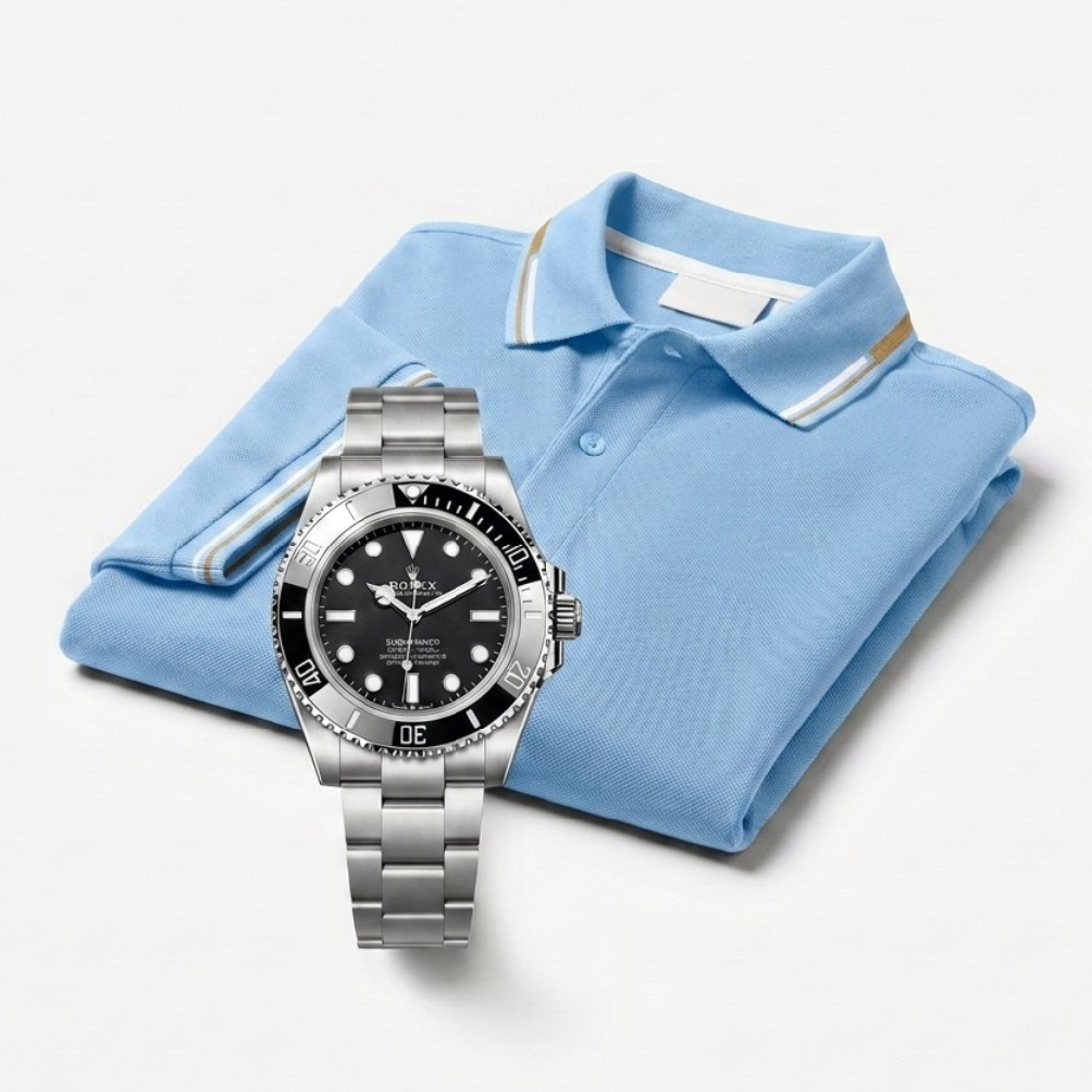 Classic Polo & Submariner Watch Set